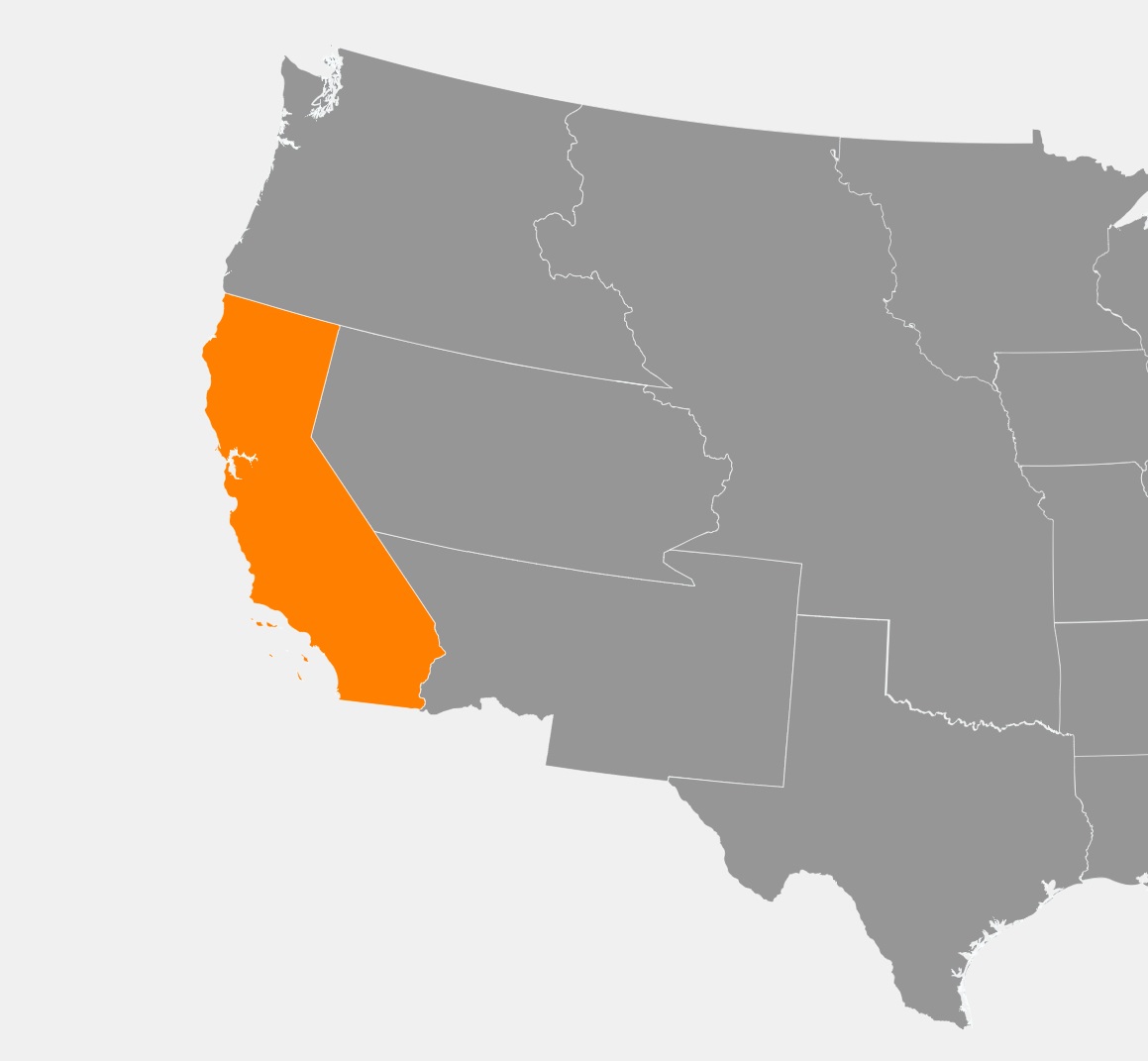 California Mission Map